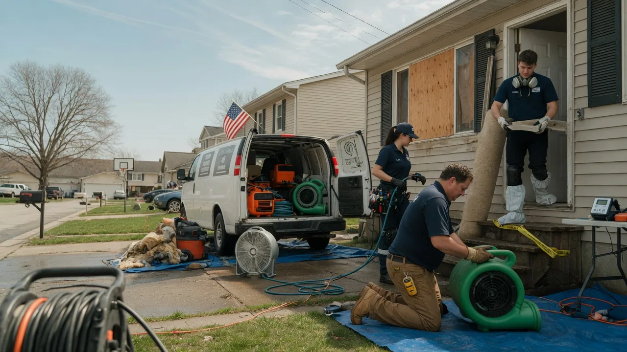 Water Damage Restoration in Danville, AL near me